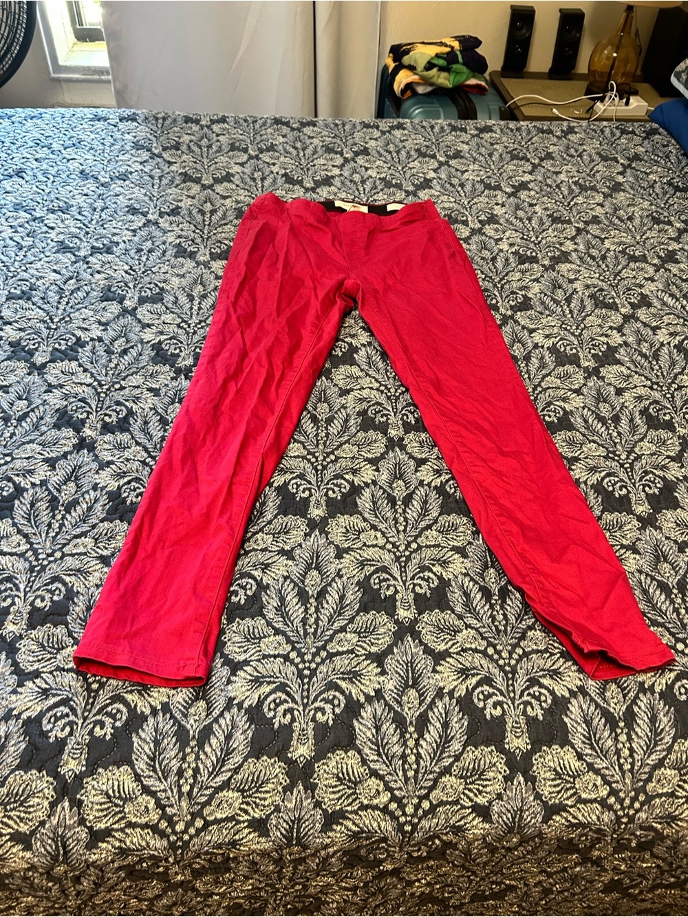Ellen Tracy Bright Pink Pull-On Leggings